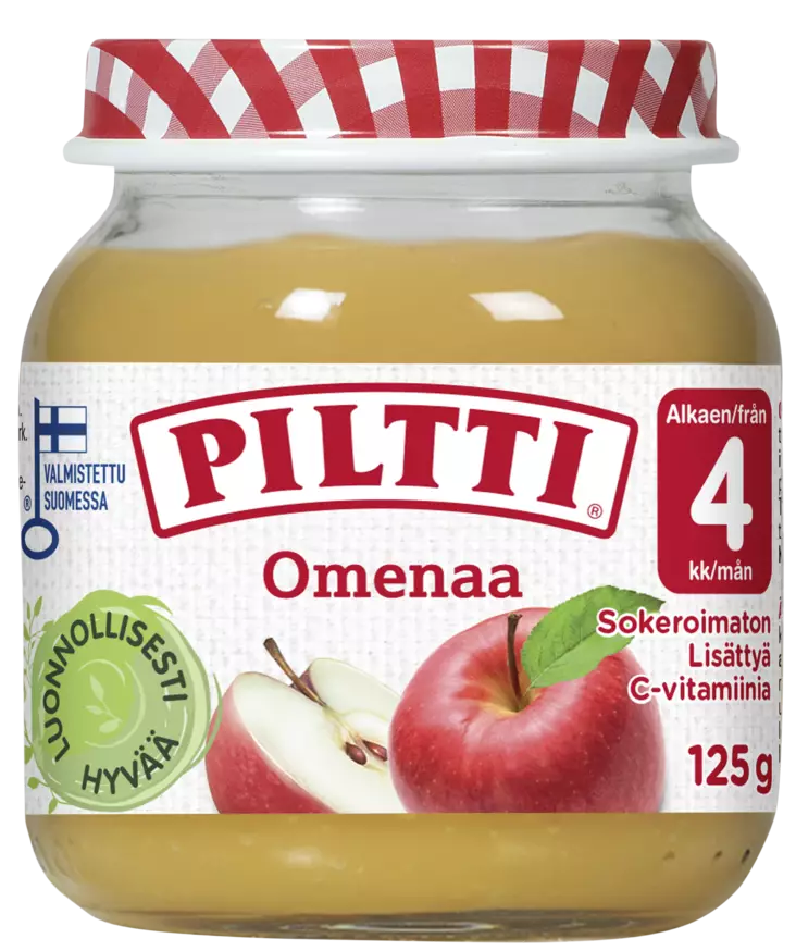 Piltti omenasose 125G 4KK - Marjanpoimurit - 6417900845701 - 1