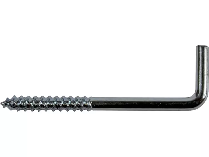 Pisla kulmakoukku 60mm 2kpl sinkitty - Koukut ja naulakot - 6414672010481 - 1