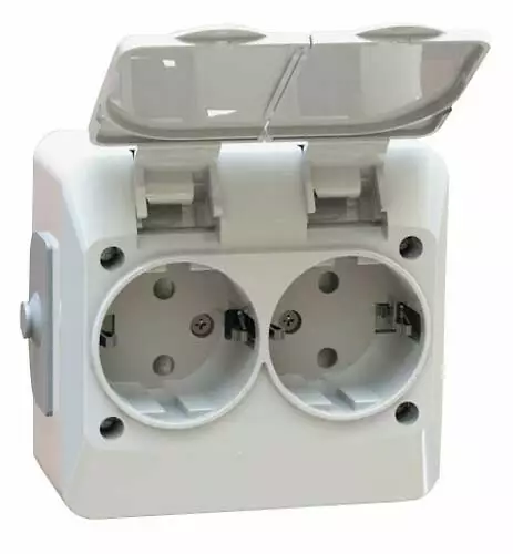 Pistorasia 2-os pin IP44 maad - Pistorasiat - 6438140963321 - 1