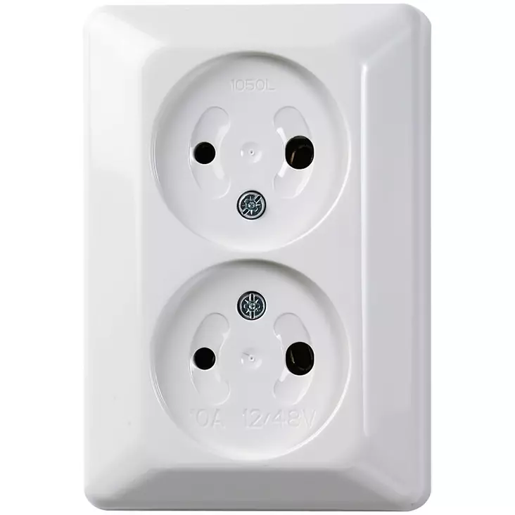 Pistorasia pinta12-48V 2-os 10A - Pistorasiat - 6438140041111 - 1