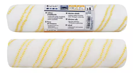 Pistotela keltaraita 7mm/100mm nylon - Maalaustelatelat ja jatkovarret - 4013307784111 - 1