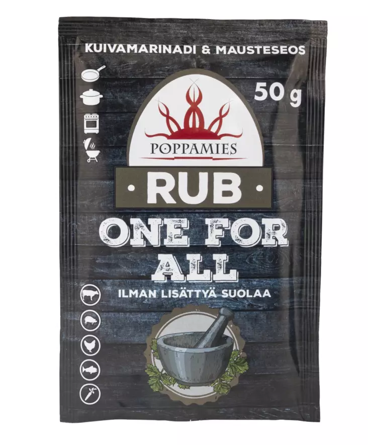 Poppamies rub one for all 50g - Elintarvikkeet - 6430078921251 - 1