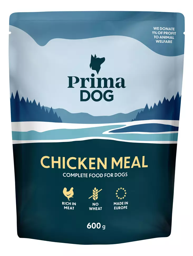 PrimaDog Kana-annosateria 600g - Koiran märkäruoat - 6430062463941 - 1