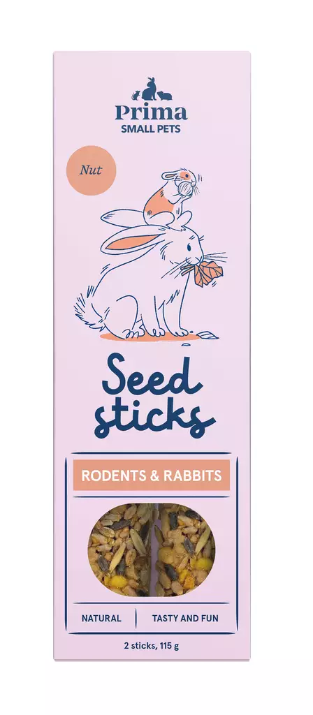 PSP Siementangot pähkinä 2kpl 115g - Jyrsijöiden ja pieneläinten ruoat - 6438554006621 - 1