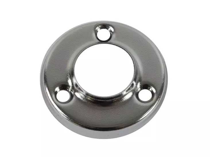 Putkenkannatin 711 teräs / kromi Ø 25 / 56 mm - Kalustehelat - 6414671020061 - 1