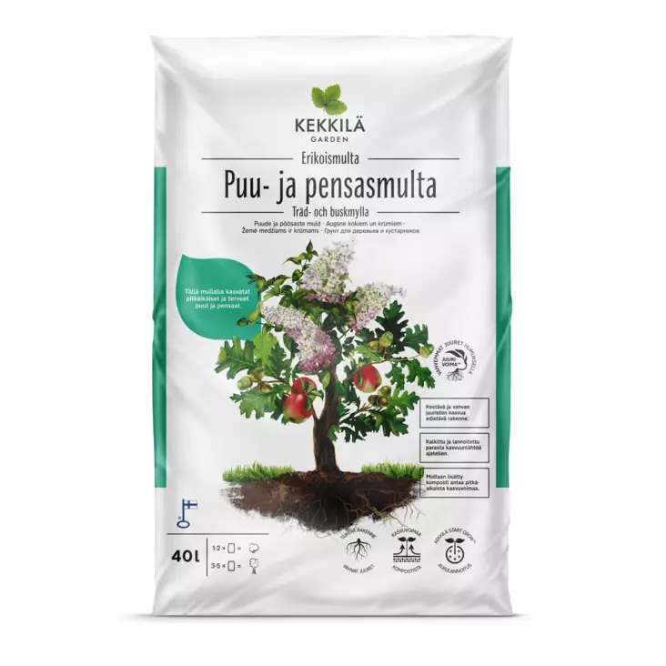 PUU- JA PENSASMULTA 40L - Mullat ja turpeet - 6433000200721 - 1