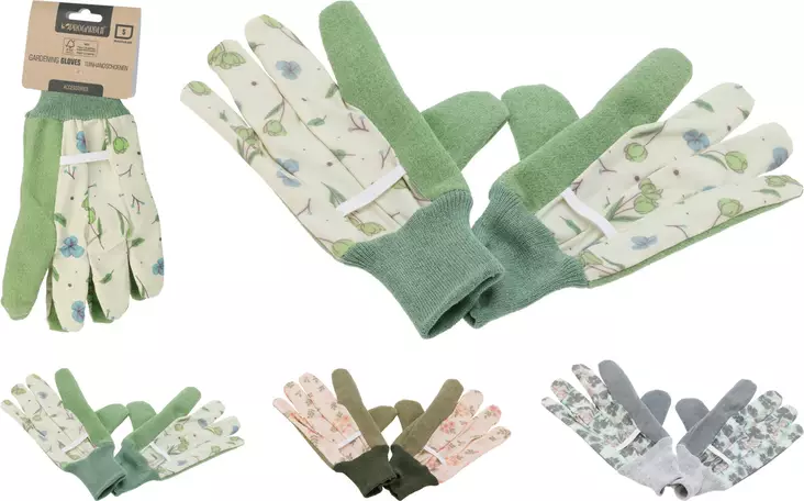 Puutarhahanskat kuviollinen - Työkäsineet - 8721037328401 - 1