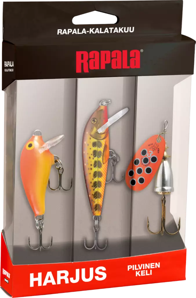 Rapala Kalatakuu Harjus Pilvinen sää - Viehelajitelmat - 6416173032801 - 1