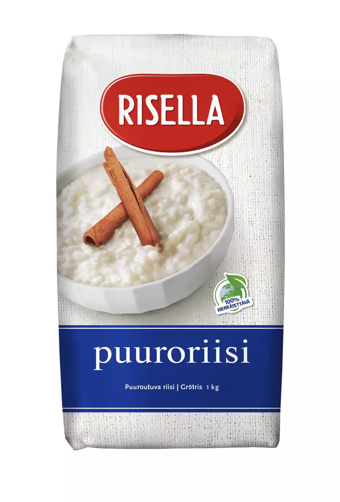 Risella Puuroriisi 1kg - Riisit - 8410184010191 - 1