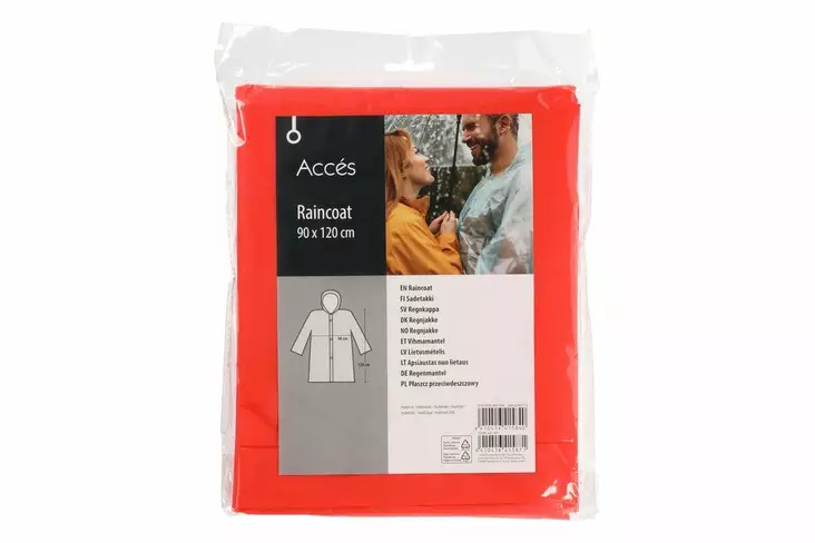 Sadetakki Acces 90*120 Punainen - Miesten ulkoiluvaatteet - 6410416415871 - 1