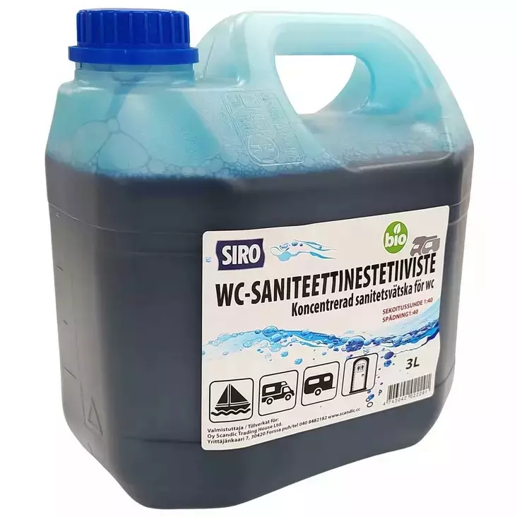 Saniteettineste 3L bio - Caravan WC-kemikaalit ja saniteetti - 4743042022291 - 1
