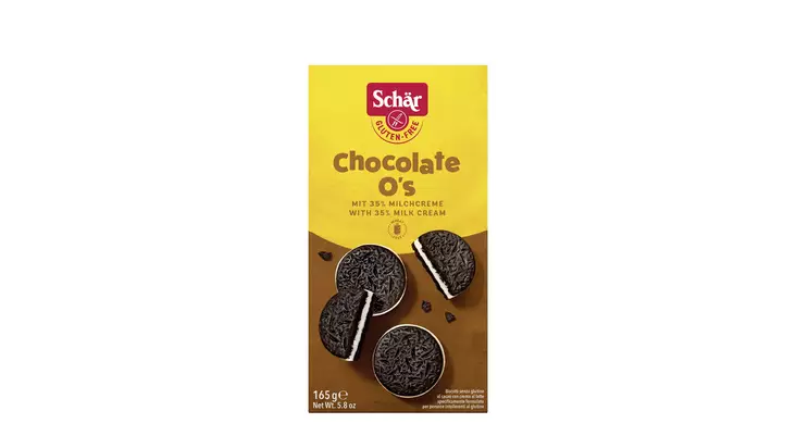 Schär Chocolate O's 165g vaniljatäyttein - Keksit - 8008698005231 - 1