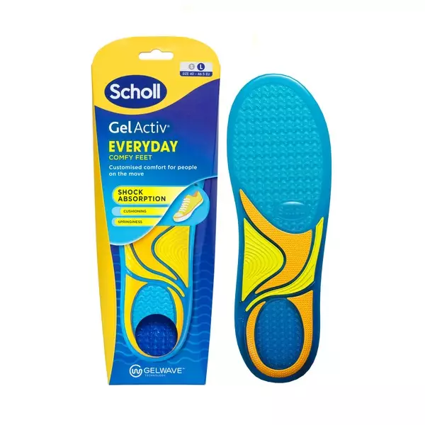 Scholl Everyday Gel Activ pohjallinen - Kenkätarvikkeet - 5056585802541 - 1
