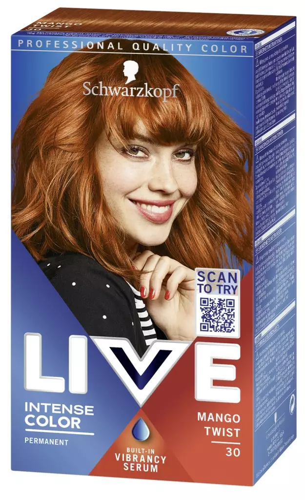 Schwarzkopf Live 30 Mango Twist hiusväri - Hiusvärit - 7332531055741 - 1