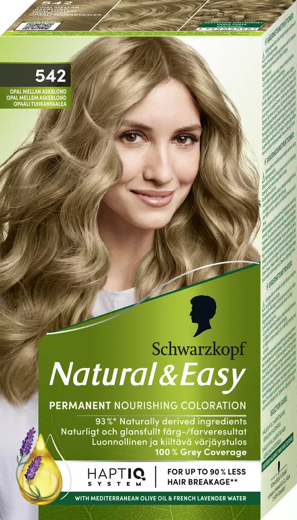 Schwarzkopf Natural & Easy 542 - Hiusvärit - 7332531094771 - 1