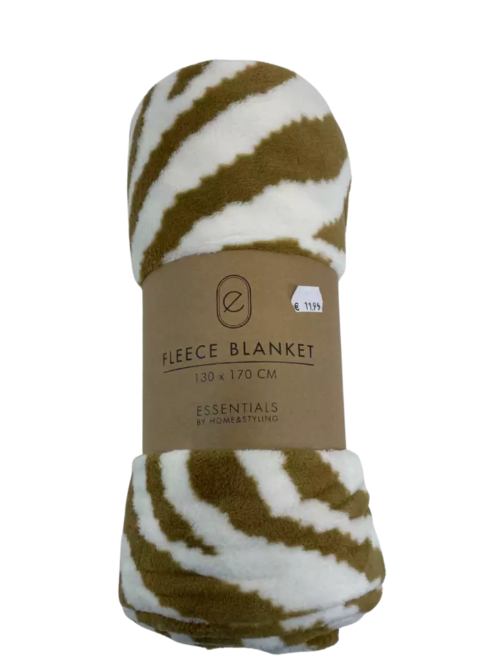 Seepra viltti 130x170cm valk./ruskea - Viltit - 8720573741781 - 1