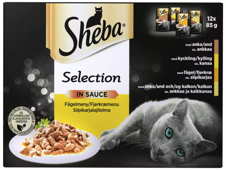 Sheba Select Slices siipikarjalaj.8x85g - Kissan märkäruoat - 4770608261351 - 1