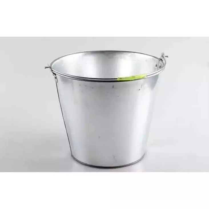 Sinkkiämpäri 12L kahvalla - Takka ja nuohoustarvikeet - 6438168116211 - 1