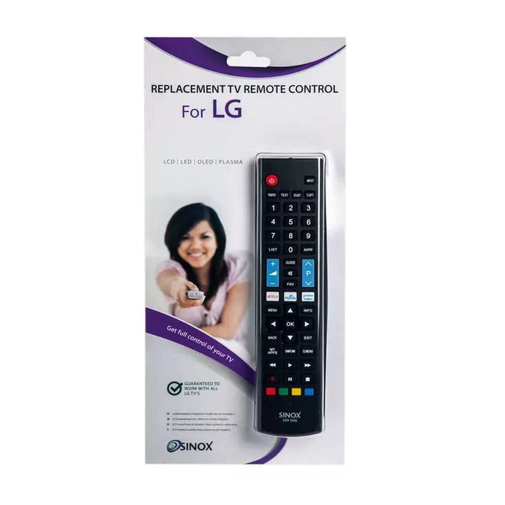 Sinox LG kaukosäädin - Kaukosäätimet - 5706808054751 - 1