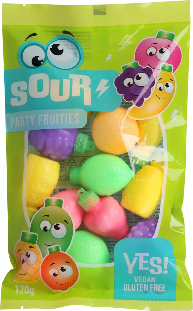 Sour Party Fruities 120g - Karkit - 8713305819001 - 1