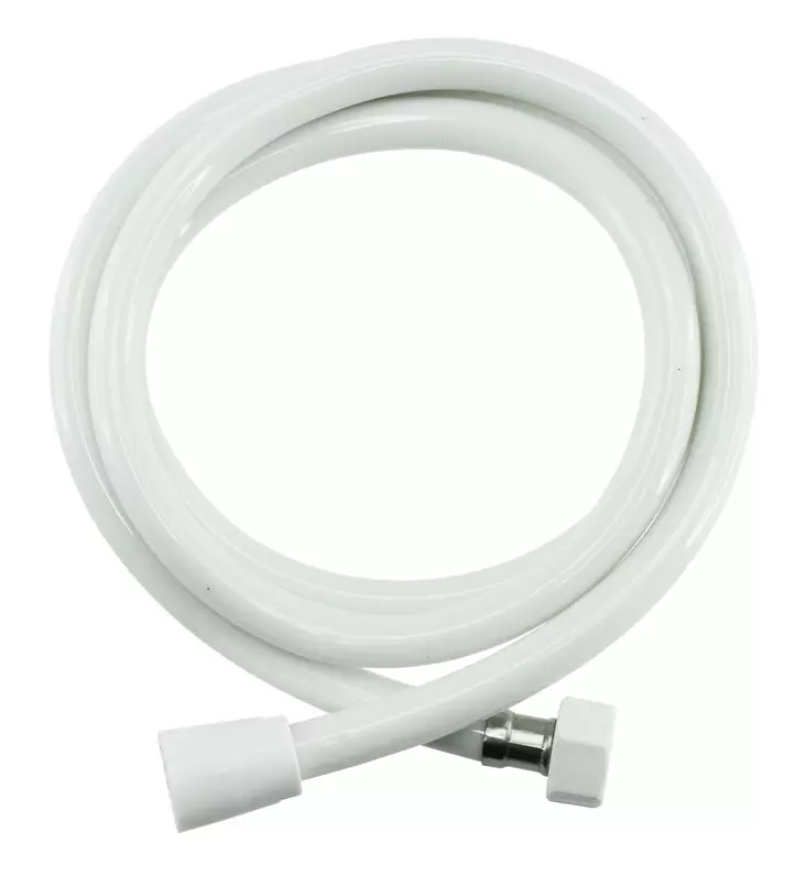 Suihkuletku 1,5m valkoinen - Suihkuletkut - 6438140050441 - 1