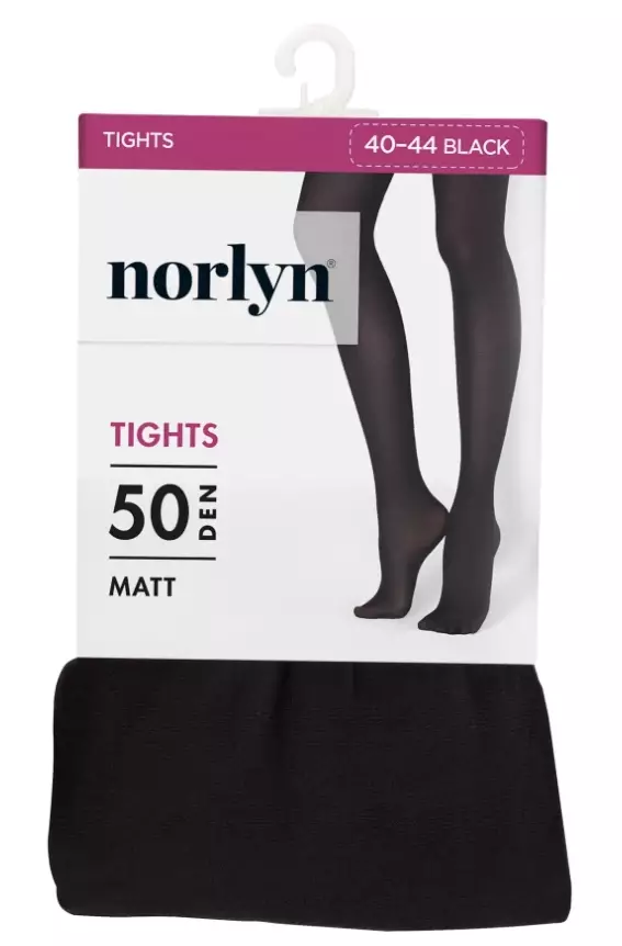 Norlyn sukkahousut 50den black 36-40 - Naisten sukat ja sukkahousut - 7028413003671 - 1