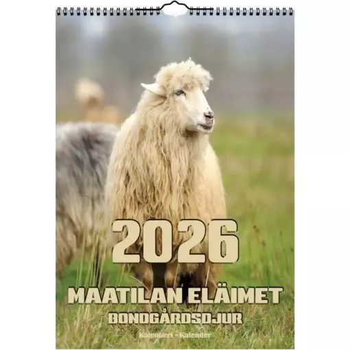 Suomen Arki kalenterit Maatilan eläimet - Kalenterit - 6429810296061 - 1