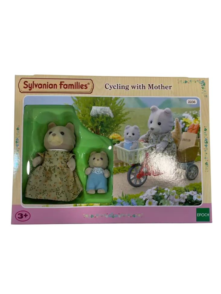 Sylvanian Families Pyöräretki äidin kanssa - Leikkihahmot ja -setit - 8711915022361 - 1