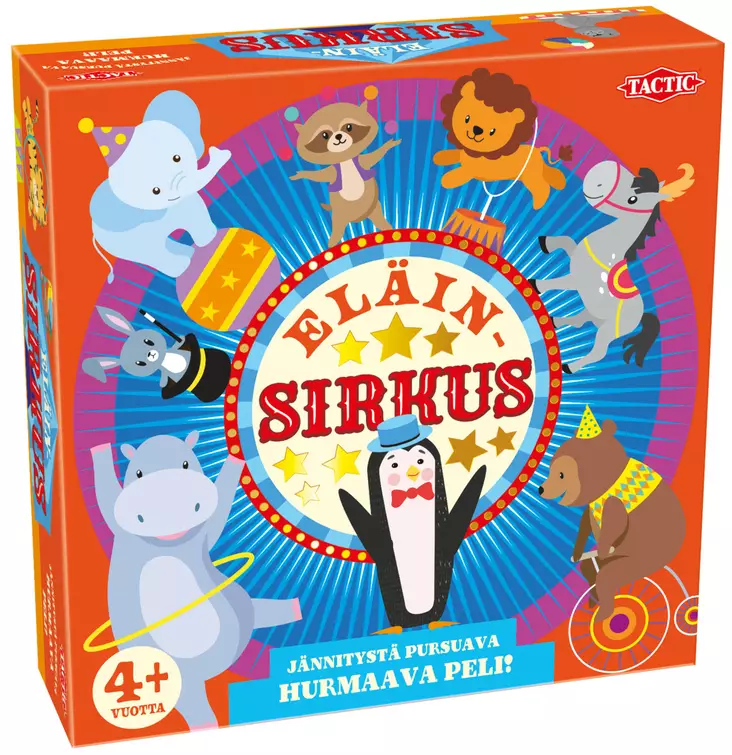 Tactic Eläinsirkus lautapeli - Lautapelit ja seurapelit - 6416739598581 - 1