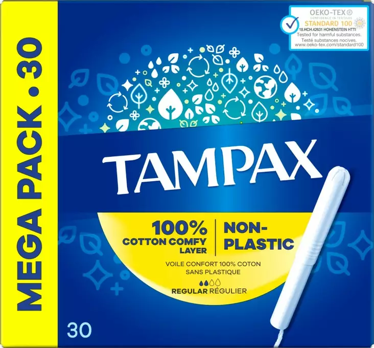 TAMPAX SÄÄSTÖPKT. REGULAR 30kpl - Hiustenhoito ja hiuskoristeet - 4015400824701 - 1