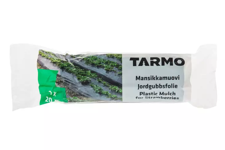 Tarmo mansikkamuovi 1x 20m - Mansikkamuovit ja -kankaat - 6410411944321 - 2