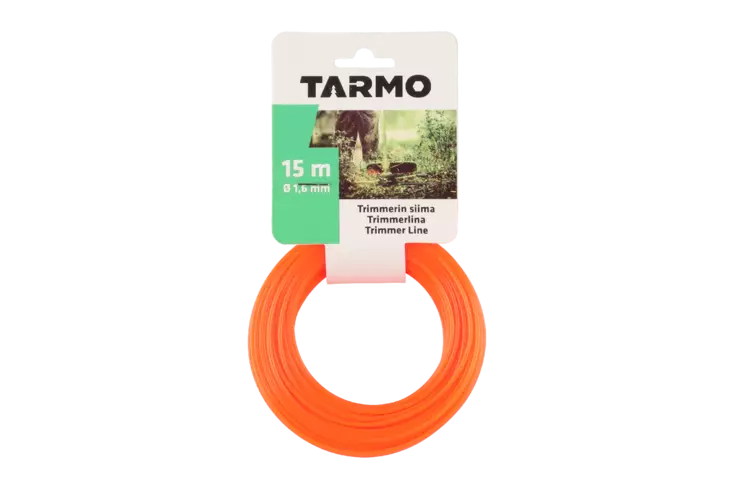 Tarmo trimmerin varasiima 1,6mmx15m - Muut puutarhakoneet ja tarvikkeet - 6410412897251 - 2
