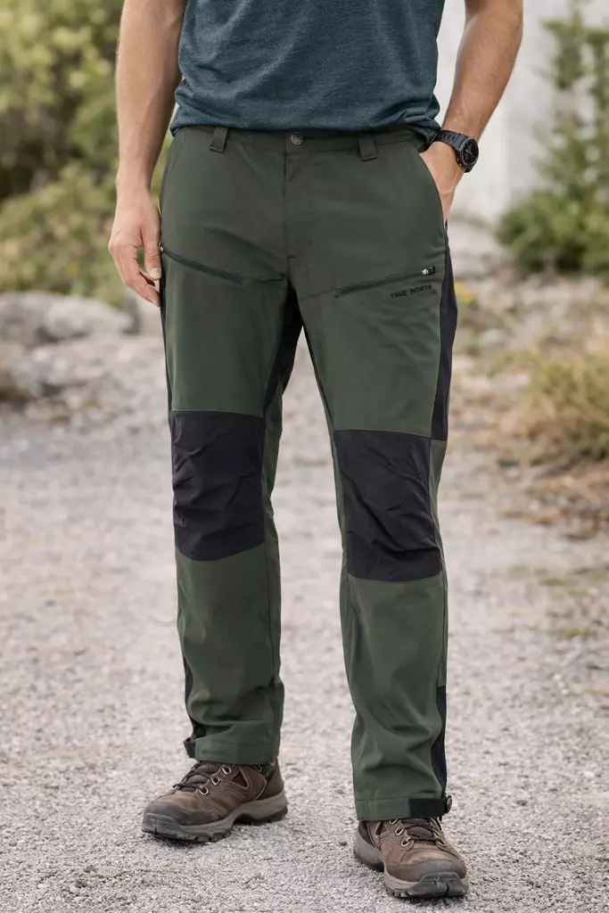 True North ulkohousut dk-green - Miesten ulkoiluvaatteet - 731259125473 - 1