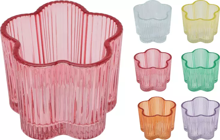 Tuikku värikäs kukka - Maljakot ja kynttilänjalat - 8721037391641 - 1