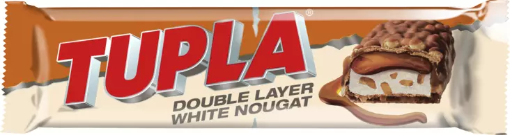 Tupla double layer white nougat 48G - Suklaat - 6420256015681 - 1