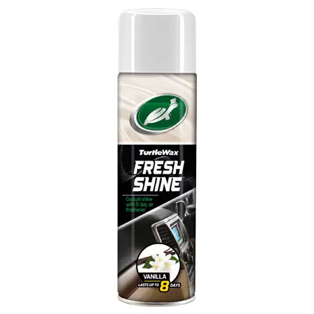 Turtle Wax Fresh Shine Vanilja 500ml - Muovin pesu- ja hoitoaineet - 5010322531521 - 1