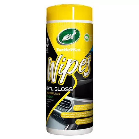 Turtle Wax Vinyl gloss Wipes 40kpl Liina - Muovin pesu- ja hoitoaineet - 7314890023531 - 1