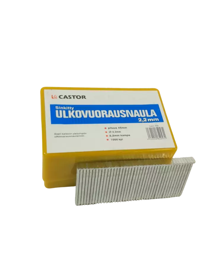 Ulkovuorinaula 2,2mmx45mm / 1000kpl - Naulat - 6430020840531 - 1