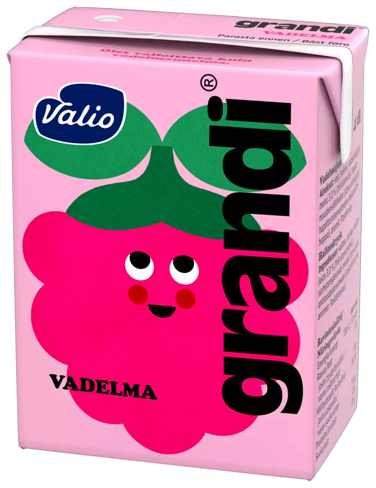 Valio Grandi 2dl vadelma - Mehut, mehutiivisteet ja glögit - 6408430670161 - 1