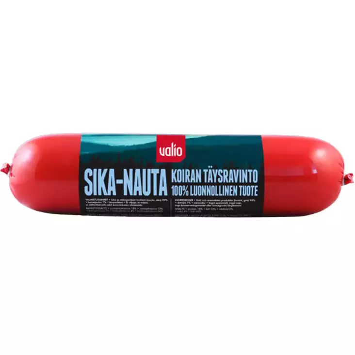 Valio liha-ateria sika-nauta 800g - Koiran märkäruoat - 6438347010781 - 1