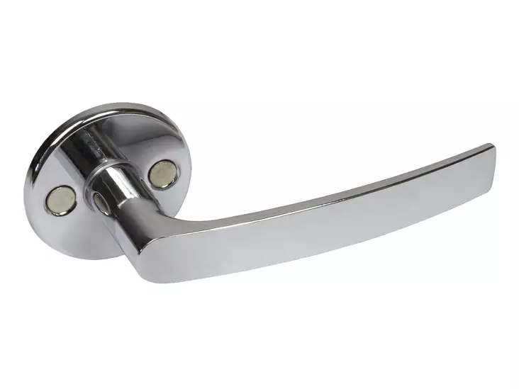 Väliovenpainike Sini samakki/kromi - Ovenkahvat ja helat - 6414671074101 - 1