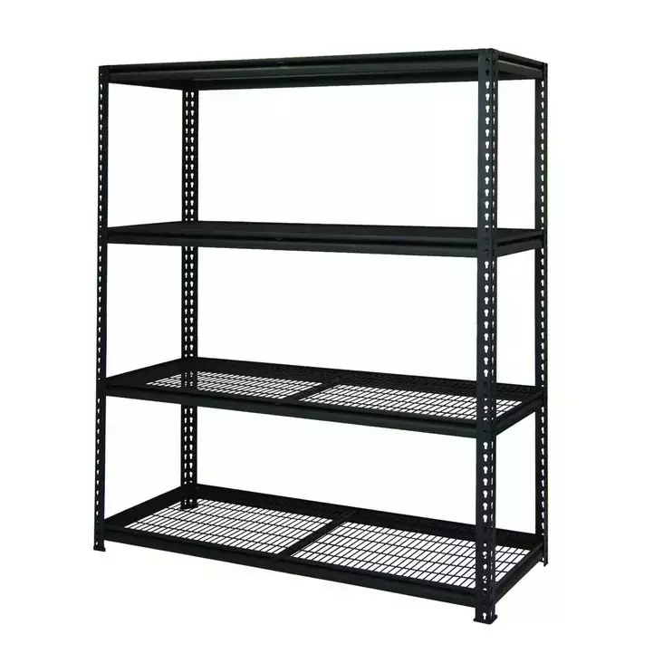 Varastohylly teräs pro 150cm 4-tasoa - Työkalupakit, hyllyt ja säilytys - 6438168095431 - 1