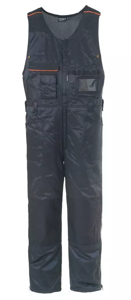Vuorellinen avohaalari musta/h MH 935/54 - Työhaalarit - 6419746111491 - 1