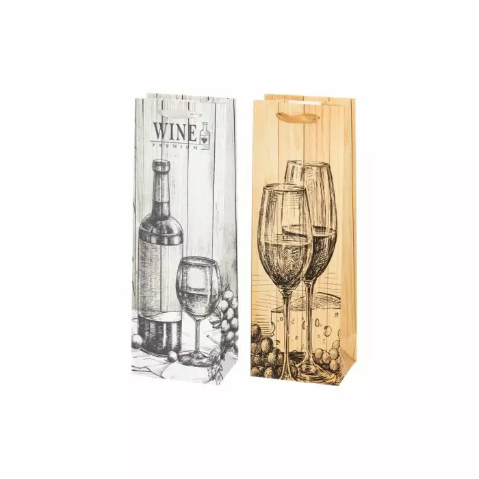 Winteria lahjakassi rustico 12*36*9 cm - Lahjapaperit ja lahjakassit - 6410416064901 - 1