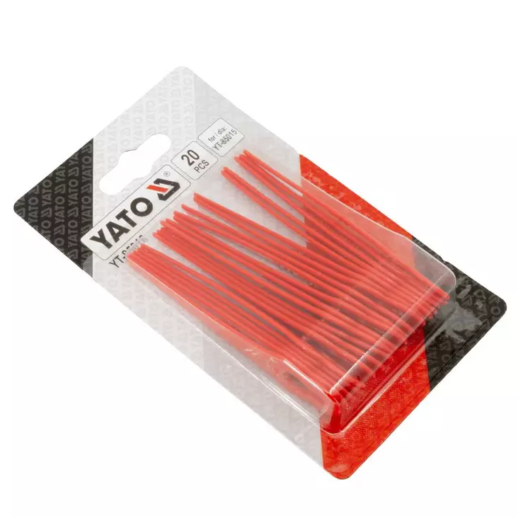 Yato Trimmerin kovapala nylon 20kpl - Ruohonleikkurit ja trimmerit - 5906083084881 - 1
