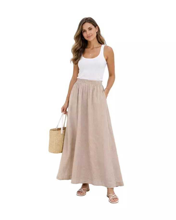 Zink Naisten Hame Minea beige - Naisten paidat ja puserot - 731259164562 - 1