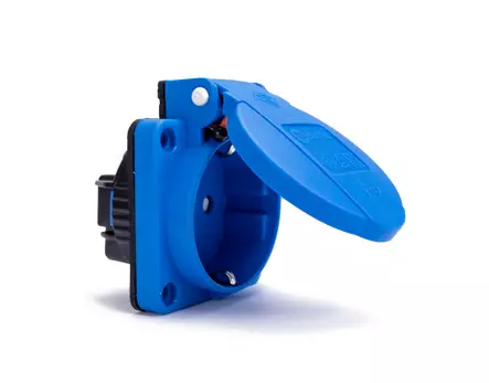 Super Schuko sähköauton latauspistorasia uppo IP54 - Pistorasiat - 6438140412102 - 1