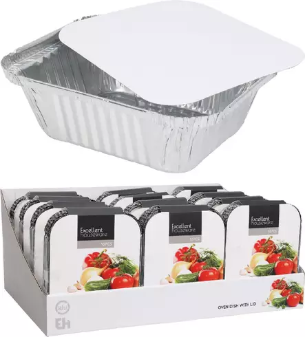Alumiinivuoka 10kpl - Foliovuoat ja -alustat - 8721037372152 - 1