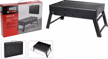 BBQ Hiiligrilli ,taittojalat - Grillaus- ja savustustarvikkeet - 8720573541312 - 1