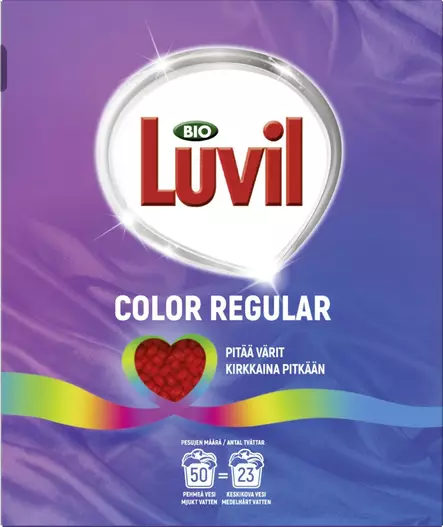 Bio Luvil Pyykinpesujauhe Color 1,61kg - Pyykinpesu- ja huuhteluaineet - 8712561422512 - 1